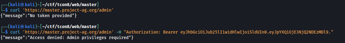 Master Admin Panel Error